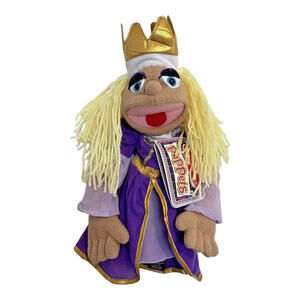 NEW Melissa & Doug Princess Catherine Castlehoff Hand Puppet With Detachable Rod